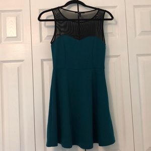 Turquoise Skater dress
